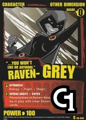 Raven - Grey - Foil